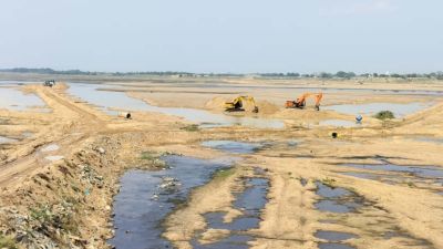 रेत माफिया के आगे बेबस प्रशासन धड़ल्ले से हो रहा है अवैध उत्खनन...कार्रवाई के नाम पर प्रशासन खानापूर्ति में जुटा