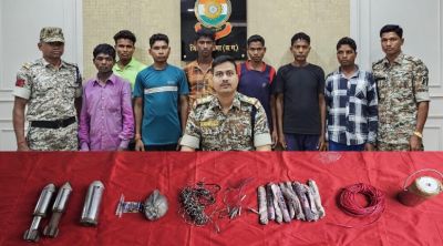 CG : सुकमा में 7 हार्डकोर नक्सली गिरफ्तार, भारी मात्रा में विस्फोटक बरामद 