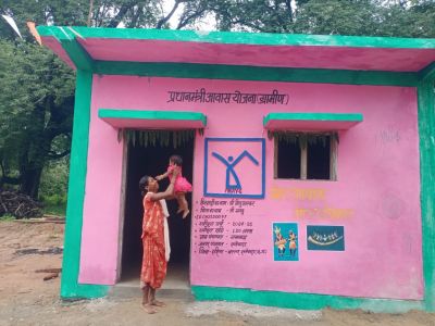 गरीब परिवारों का पक्का घर का सपना हो रहा साकार….