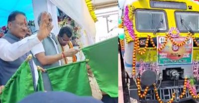 आज से शुरू हुआ रायपुर-राजिम मेमू पैसेंजर,CM साय ने हरीझंडी दिखा कर किया रवाना