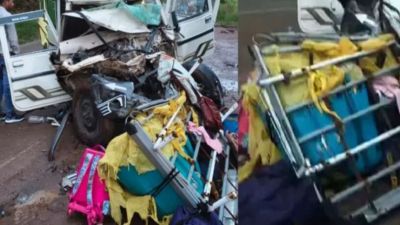 Big Accident : कार और ट्रक की जोरदार भिड़ंत, 5 लोगों की दर्दनाक मौत, कान्हा नेशनल पार्क गए थे घूमने