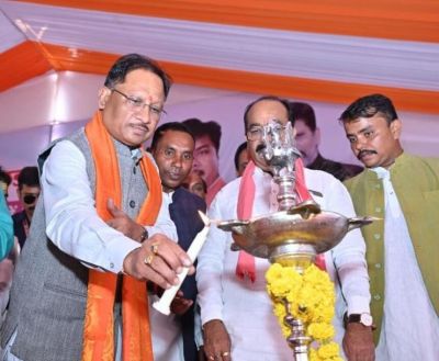 CG : मुख्यमंत्री विष्णुदेव साय सर्व पिछड़ा वर्ग समाज के स्थापना दिवस में हुए शामिल
