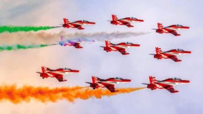 राज्योत्सव में दिखेगा वायु सेना का शौर्य, सूर्यकरणी एयरोबेटिक टीम दिखाएंगे एयर शो