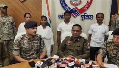 Breaking : 4 खूंखार नक्सलियों ने किया सरेंडर, मदनवाड़ा घटना में थे शामिल