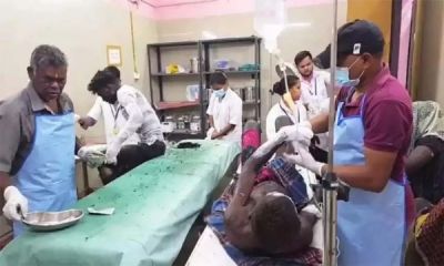 BREAKING : कार्बन प्लांट के बॉयलर में धमाका, नौ माह का बच्&zwj;चा सह&zwj;ित आठ गंभीर झुलसे