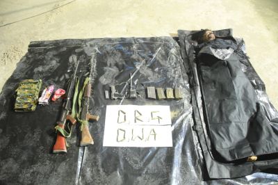 दंतेवाड़ा-बीजापुर बॉर्डर पर मुठभेड़: 5 लाख का इनामी नक्सली राजेश पुनेम ढेर, SLR-INSAS समेत भारी हथियार बरामद