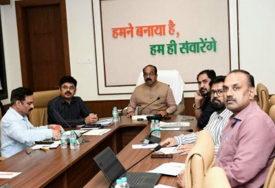 केन्द्रीय जल शक्ति मंत्रालय की वीसी में शामिल हुए उप मुख्यमंत्री अरूण साव&hellip;.