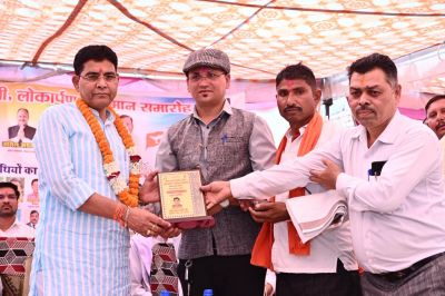 समाज की प्रगति ही राष्ट्र की उन्नति का आधार – मंत्री टंकराम वर्मा समाज की प्रगति ही राष्ट्र की उन्नति का आधार – मंत्री टंकराम वर्मा
