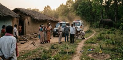  हाथी के हमले से युवक की दर्दनाक मौत, क्षत-विक्षत लाश देख दहशत में लोग 