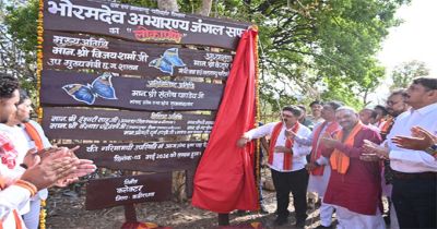 उप मुख्यमंत्री शर्मा, वन मंत्री कश्यप और सांसद पाण्डेय ने किया भोरमदेव जंगल सफारी का शुभारंभ