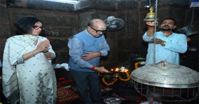 भोरमदेव पहुंचे राज्यपाल डेका, पूजा-अर्चना कर प्रदेशवासियों की सुख-समृद्धि की कामना की