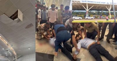 BREAKING: स्वामी विवेकानंद एयरपोर्ट में बड़ा हादसा, 30 फीट ऊंचाई से गिरा मजदूर, हुई मौत