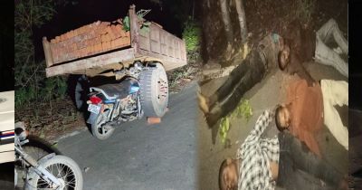 CG &ndash; काल बनकर खड़ा था ट्रैक्टर, तेज रफ्तार बाइक जा घुसी, 4 दोस्तों की हुई दर्दनाक मौत, गांव में शोक की लहर&hellip;!!