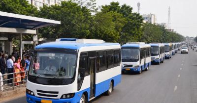 टाटीबंध चौक से रेलवे स्टेशन तक फिर दौड़ेंगी आठ मिनी सिटी बसें, किराया होगा 25 रुपये टाटीबंध चौक से रेलवे स्टेशन तक फिर दौड़ेंगी आठ मिनी सिटी बसें, किराया होगा 25 रुपये