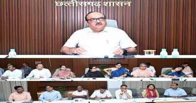 मुख्य सचिव ने विभागीय योजनाओं की प्रगति की समीक्षा की
