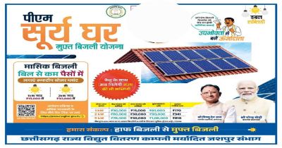 प्रधानमंत्री सूर्य घर मुफ्त बिजली योजना,,सौर ऊर्जा का अधिक से अधिक उपयोग करें