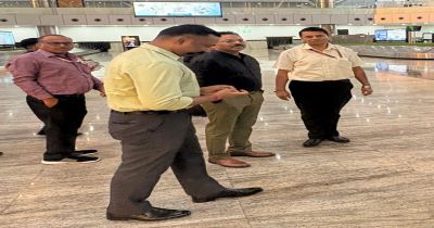 भारत सरकार के पर्यटन मंत्रालय के अतिरिक्त सचिव एवं महानिदेशक सुमन बिल्ला का रायपुर एयरपोर्ट पर हुआ आत्मीय स्वागत