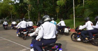 रायपुर में जाम से मिलेगी राहत, QRT को ट्रैफिक पुलिस की 10 नई हाई-स्पीड बाइक्स