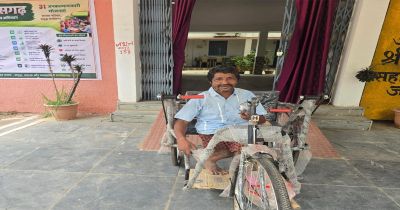 24 घंटे में मिली ट्राइसाइकिल, मुख्यमंत्री विष्णुदेव साय की संवेदनशील पहल से दिव्यांग गणेश राम यादव के जीवन को मिली नई रफ्तार&hellip;.
