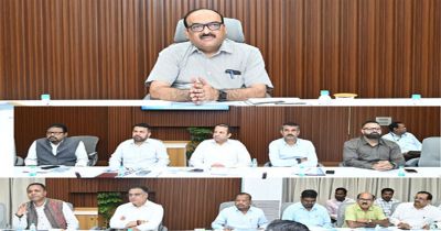 मुख्य सचिव ने सिंचाई परियोजनाओं को अधिक व्यवहारिक, टिकाऊ और संसाधनों के बेहतर उपयोग पर दिया जोर