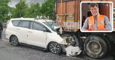 सड़क हादसे में छत्तीसगढ़ के BJP प्रदेश अध्यक्ष घायल,ट्रक से टकराई इनाेवा कार सड़क हादसे में छत्तीसगढ़ के BJP प्रदेश अध्यक्ष घायल,ट्रक से टकराई इनाेवा कार