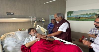  मेदांता अस्पताल में भाजपा प्रदेश अध्यक्ष से मिले रायपुर सांसद बृजमोहन अग्रवाल , जाना स्वास्थ्य हाल