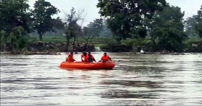 बाघ नदी में 17 वर्षीय किशोर लापता, एनडीआरएफ का रेस्क्यू अभियान जारी