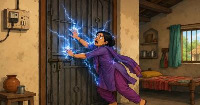 बड़ा हादसा: लोहे का दरवाजा खोलते ही महिला को लगा करंट, दर्दनाक मौत बड़ा हादसा: लोहे का दरवाजा खोलते ही महिला को लगा करंट, दर्दनाक मौत