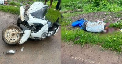 CG &ndash; एक टक्कर और उजड़ गए 3 परिवार, बाइक-स्कूटी हादसे में शिक्षक समेत 3 की मौत, मौके पर मची अफरा-तफरी&hellip;