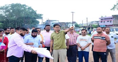 रायगढ़ की बदलेगी तस्वीर: विकास परियोजनाओं का वित्त मंत्री ओ.पी.चौधरी ने किया मैराथन निरीक्षण…. रायगढ़ की बदलेगी तस्वीर: विकास परियोजनाओं का वित्त मंत्री ओ.पी.चौधरी ने किया मैराथन निरीक्षण….