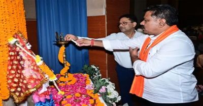 उपमुख्यमंत्री शर्मा ने किया साइबर संकल्प का शुभारंभ, रविवि में 500 से अधिक विद्यार्थियों से से किया सीधा संवाद उपमुख्यमंत्री शर्मा ने किया साइबर संकल्प का शुभारंभ, रविवि में 500 से अधिक विद्यार्थियों से से किया सीधा संवाद