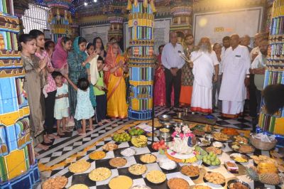 जैतू साव मठ में श्रद्धा और उल्लास से मनाई गई राधा अष्टमी