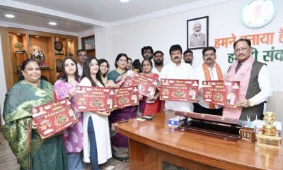 मुख्यमंत्री विष्णु देव साय एवं उपमुख्यमंत्री विजय शर्मा ने किया संकल्प नवरात्रि एवं रास गरबा उत्सव के पोस्टर का विमोचन मुख्यमंत्री विष्णु देव साय एवं उपमुख्यमंत्री विजय शर्मा ने किया संकल्प नवरात्रि एवं रास गरबा उत्सव के पोस्टर का विमोचन