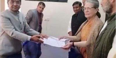 राज्यसभा चुनाव के लिए सोनिया गांधी ने राजस्थान से भरा नामांकन...इस दिन होगा मतदान