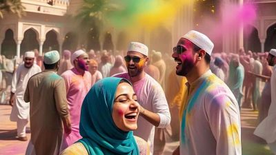 होली मनाने से क्यों बचते हैं मुसलमान, क्या इस्लाम में रंग खेलना है हराम?