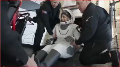 सुनीता विलियम्स 9 महीने बाद अंतरिक्ष से धरती पर लौटीं, मुस्कान के साथ किया स्वागत