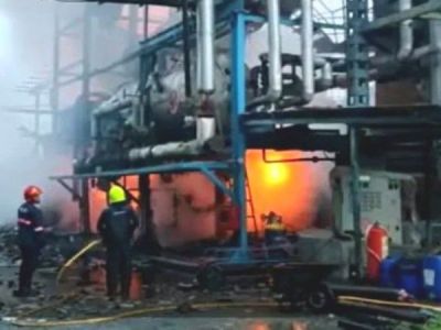 बड़ा हादसा, कपड़ा फैक्ट्री में बॉयलर फटा...तीन मजदूरों की मौत ,छह घायलों की हालत गंभीर