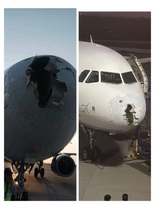 तेज आंधी तूफान से 2 इंडिगो फ्लाइट क्षतिग्रस्त, की गई इमरजेंसी लैंडिंग, 227 यात्री सुरक्षित