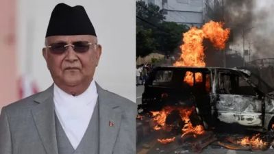 Breaking : नेपाल में प्रदर्शनकारियों ने प्रधानमंत्री आवास में लगाईं आग Breaking : नेपाल में प्रदर्शनकारियों ने प्रधानमंत्री आवास में लगाईं आग