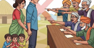 तीन बच्चों की मां का पड़ोसी युवक से प्रेम, पंचायत ने किया सामाजिक बहिष्कार