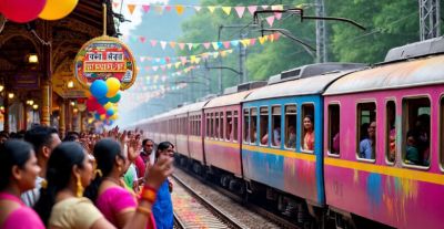 त्योहार में घर जाना होगा आसान, होली में चलेंगी कई स्पेशल ट्रेनें, यहां देखें पूरी लिस्ट त्योहार में घर जाना होगा आसान, होली में चलेंगी कई स्पेशल ट्रेनें, यहां देखें पूरी लिस्ट