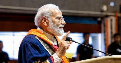 &lsquo;जिंदगी की परीक्षा में सबकुछ आउट ऑफ सिलेबस&rsquo;, IIT दिल्ली के छात्रों से बोले पीएम मोदी