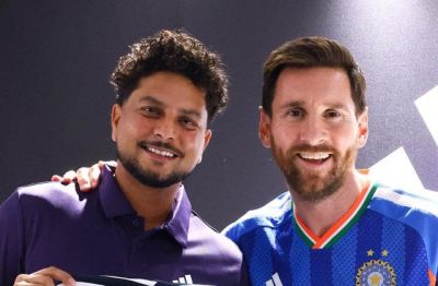 कुलदीप यादव को लियोनेल मेसी का खास तोहफा, भारतीय स्पिनर हुआ भावुक